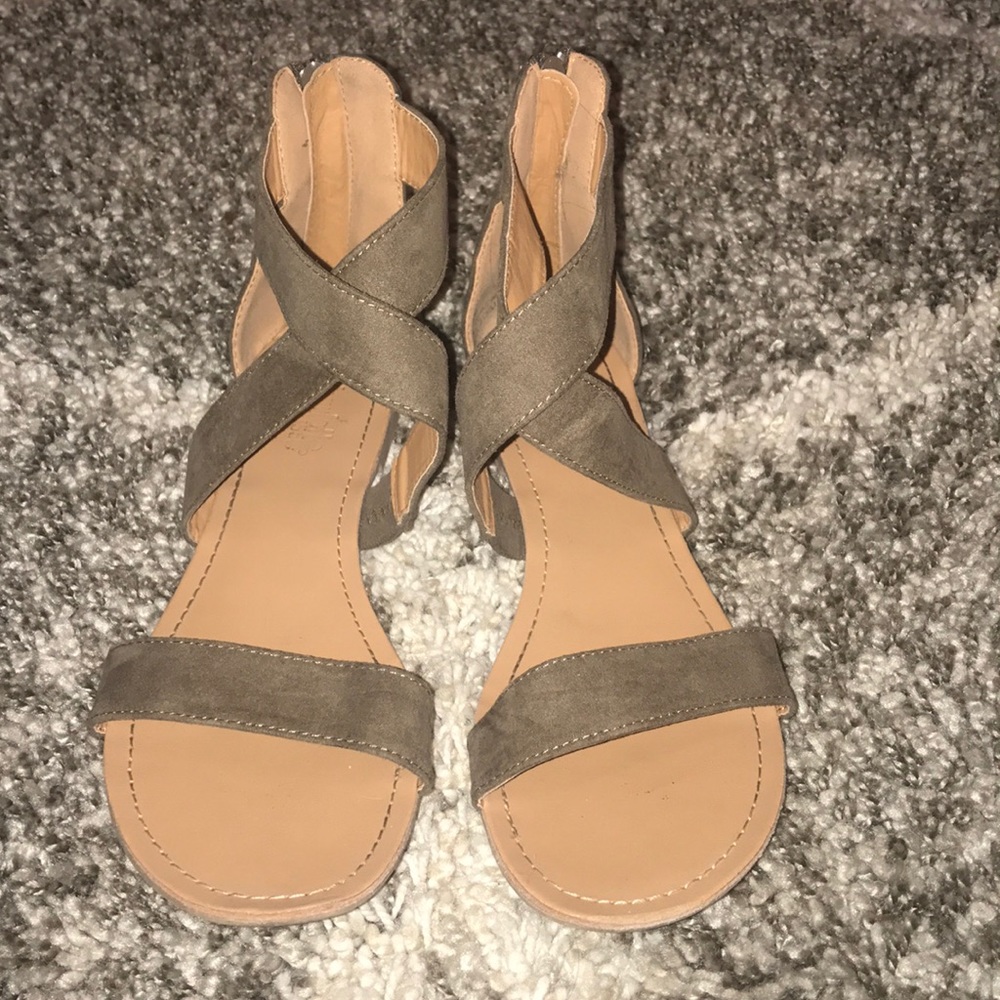 Olive Green Sandals